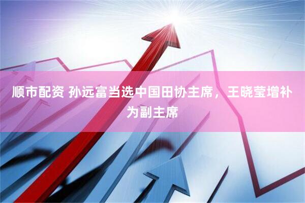 顺市配资 孙远富当选中国田协主席，王晓莹增补为副主席