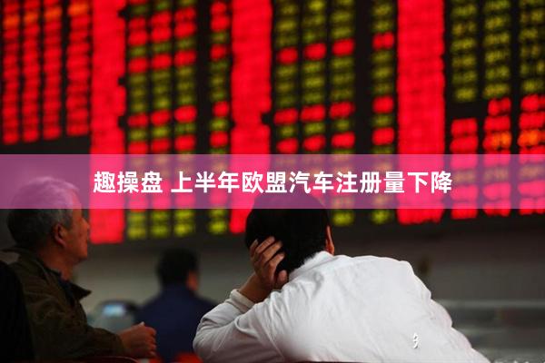 趣操盘 上半年欧盟汽车注册量下降