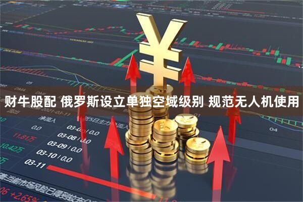 财牛股配 俄罗斯设立单独空域级别 规范无人机使用